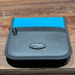 Black and Blue Cd Bag